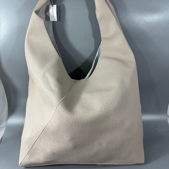 NWT Babana Republic Vegan Leather Slouchy Tote - Picture 2 of 16